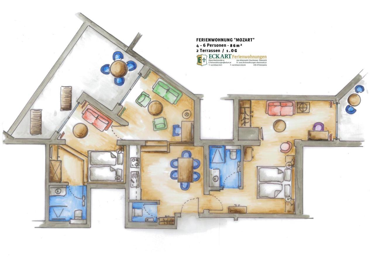 Haus Barbarahof Apartment Altenmarkt im Pongau Bagian luar foto